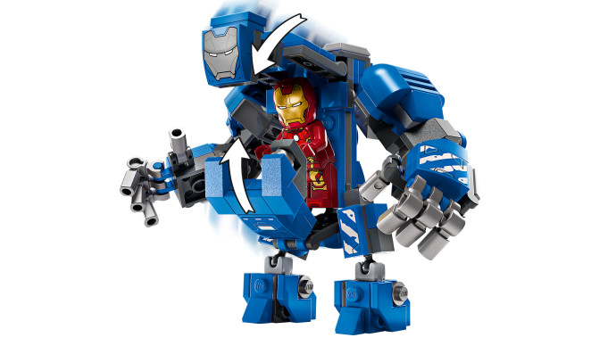 Iron Man a jeho laboratoř: Síň brnění