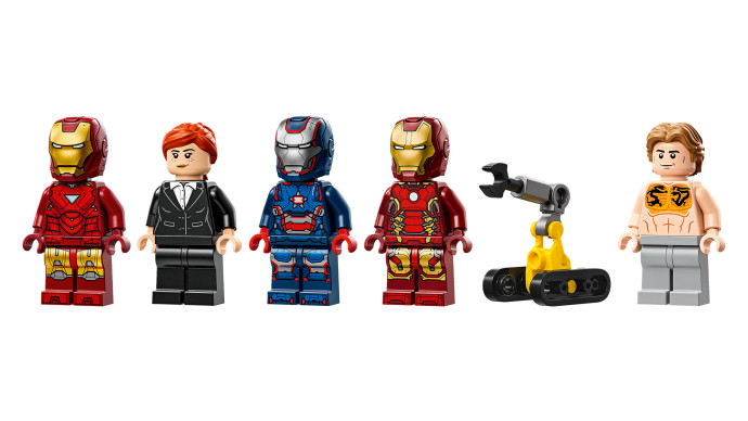 Iron Man a jeho laboratoř: Síň brnění