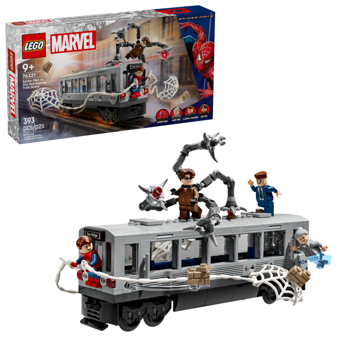 Spider-Man vs. Doc Ock: Scéna v metre