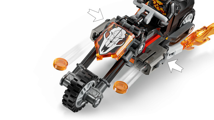Spider-Man vs. Ghost Rider na motorke