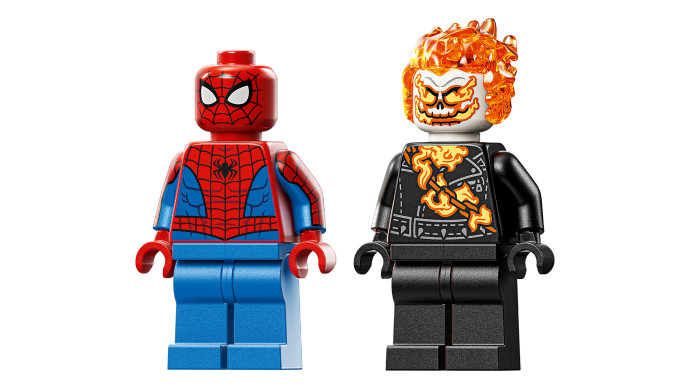 Spider-Man vs. Ghost Rider na motorke