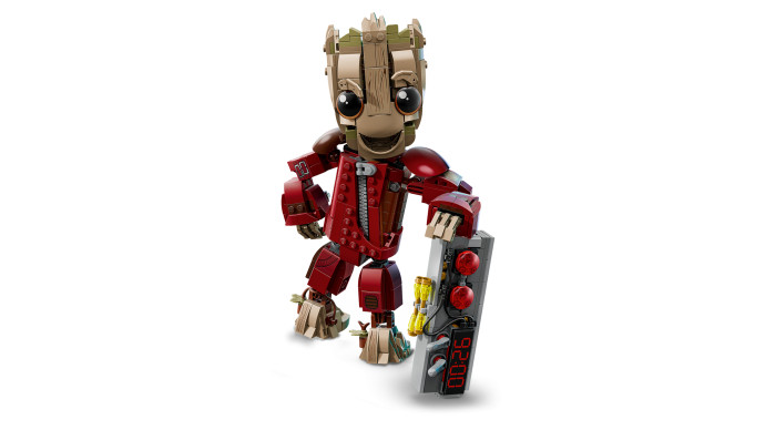 Groot v kombinéze Ničiteľov