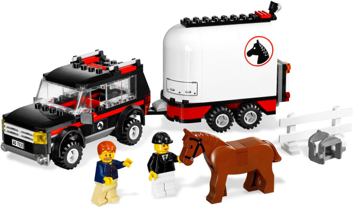 4WD with Horse Trailer