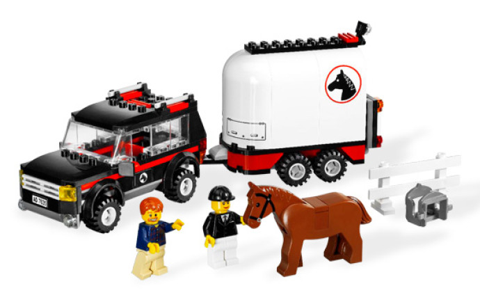 4WD with Horse Trailer