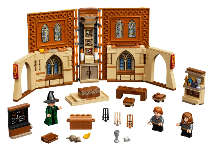 LEGO 76382 Kouzelné momenty z Bradavic: Hodina přeměňování