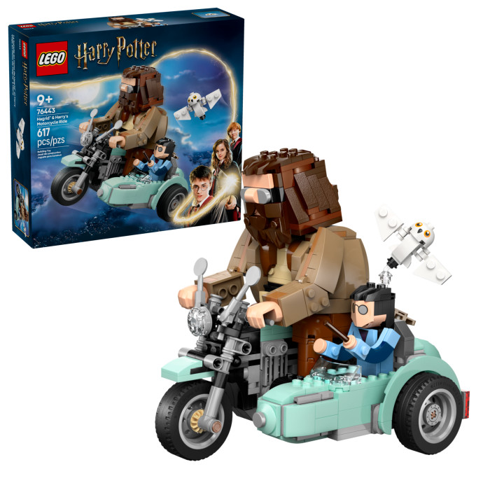 Hagrid™ a Harry na motorce