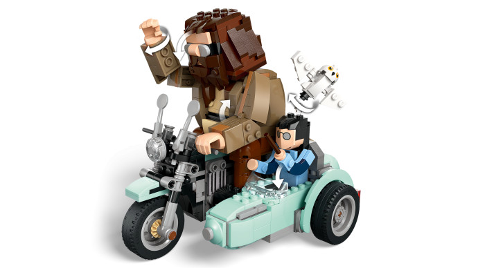 Hagrid™ a Harry na motorce