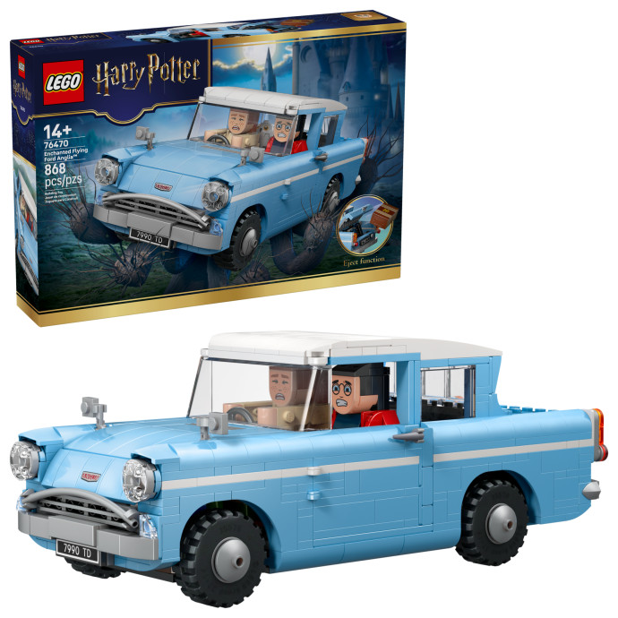 Kouzelné létající auto Ford Anglia™