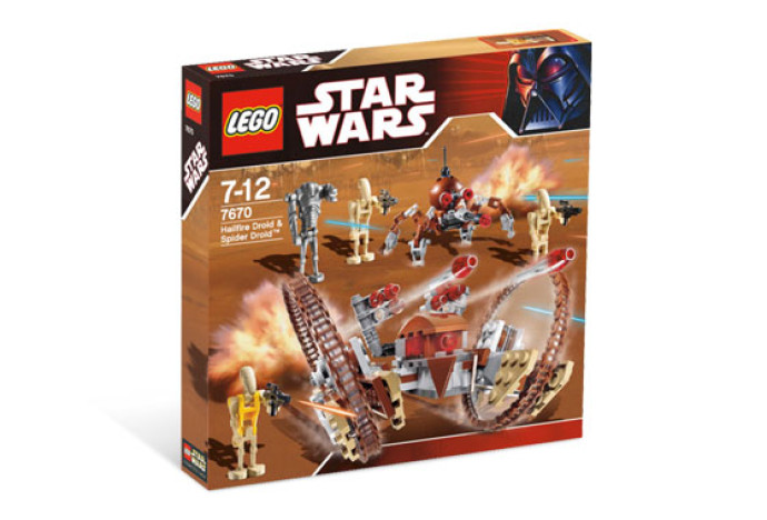 Hailfire Droid & Spider Droid