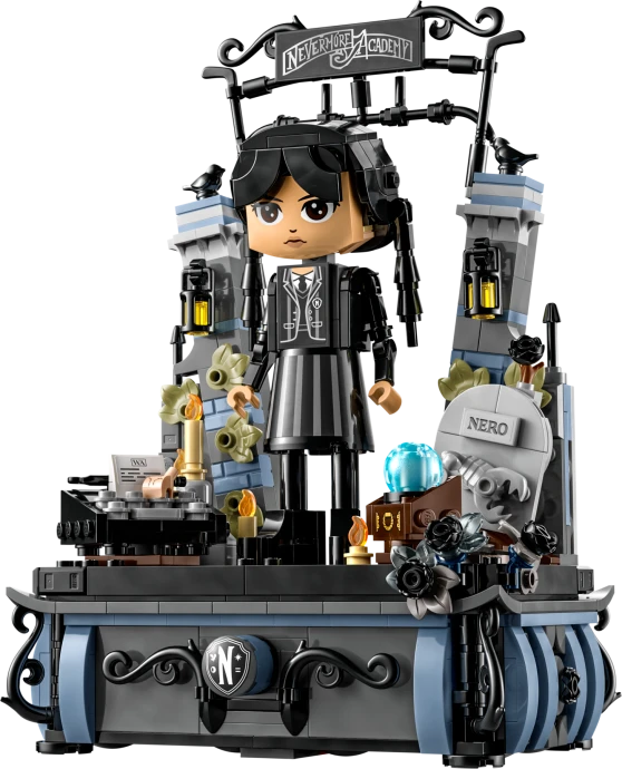 LEGO 76780 Figurka: Wednesday Addamsová