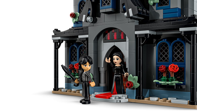 Morticia a jej chata
