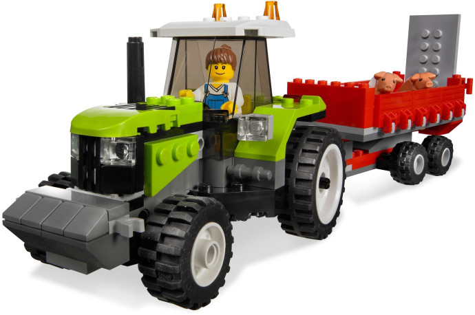 Vepřín a traktor