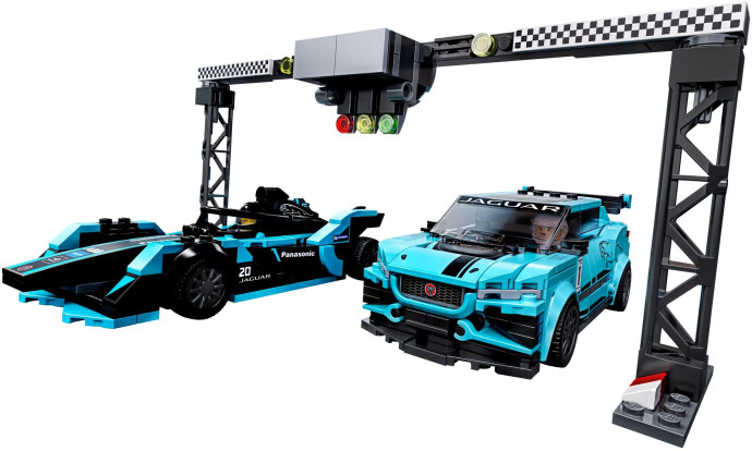 Formula E Panasonic Jaguar Racing GEN2 car & Jaguar I-PACE eTROPHY