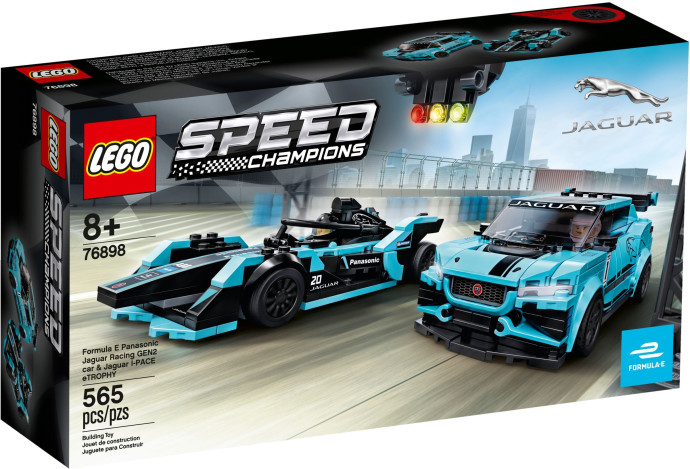 Formula E Panasonic Jaguar Racing GEN2 car & Jaguar I-PACE eTROPHY