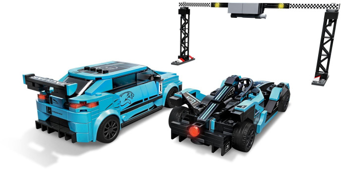 Formula E Panasonic Jaguar Racing GEN2 car & Jaguar I-PACE eTROPHY