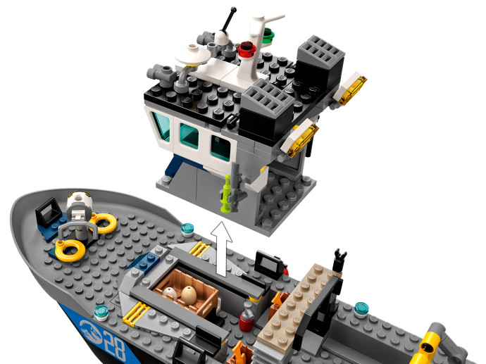 Baryonyx Dinosaur Boat Escape