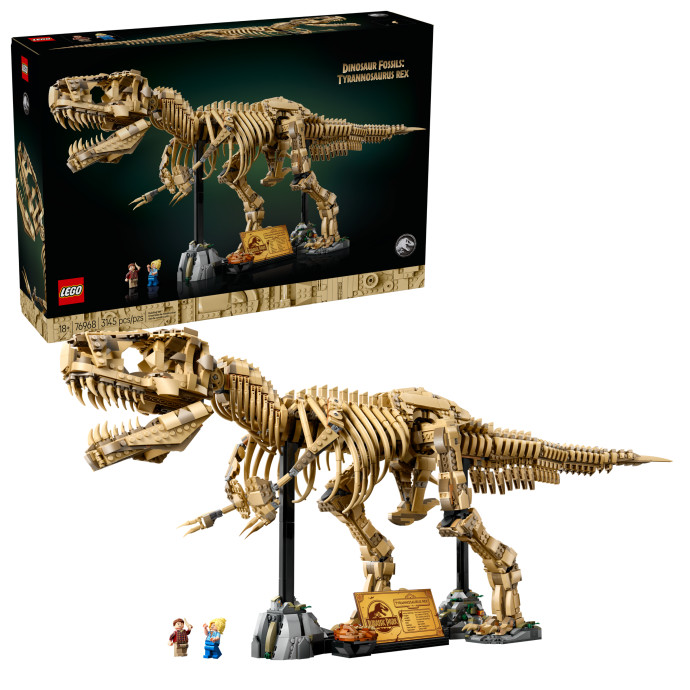 Dinosaurie fosílie: Tyrannosaurus rex