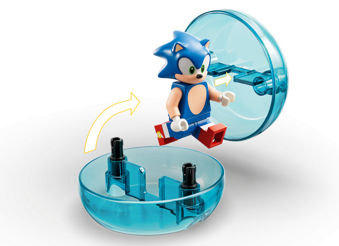 Sonicova smyčková výzva v Green Hill Zone