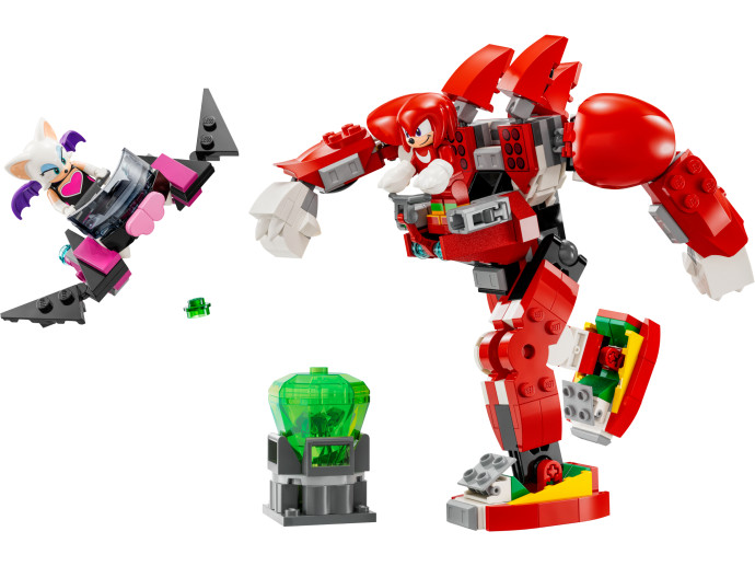 Knuckles a jeho robotický strážce