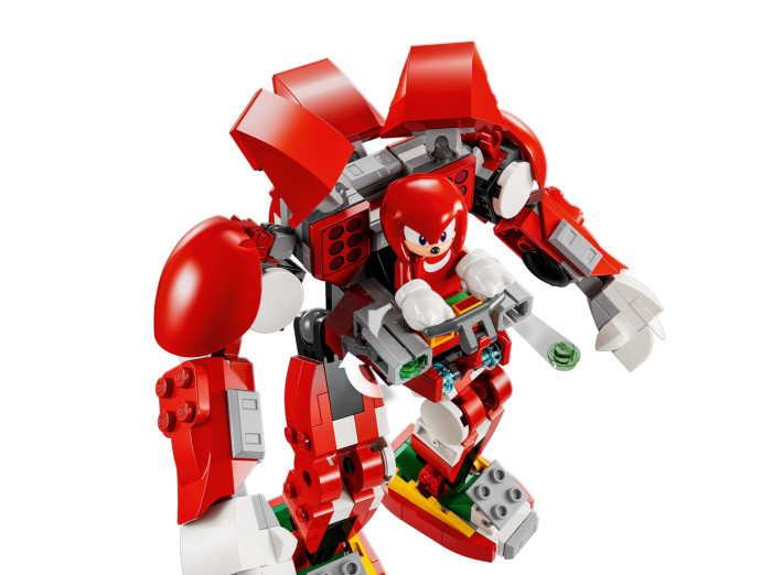 Knuckles a jeho robotický strážca