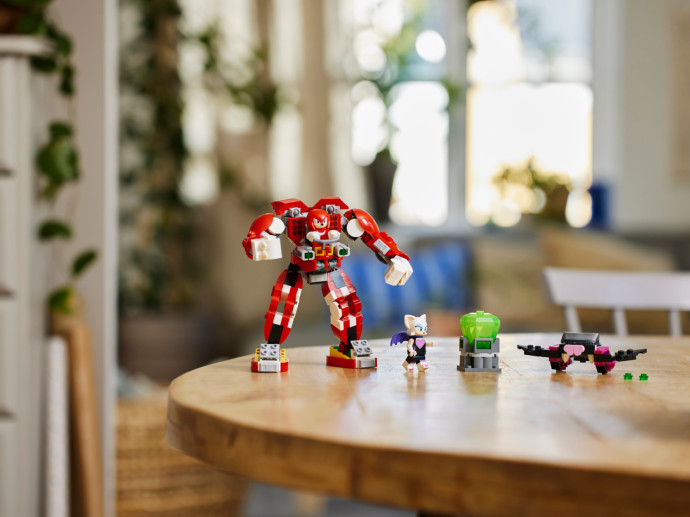 Knuckles a jeho robotický strážca