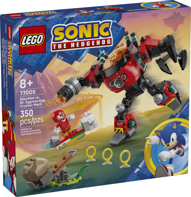 Knuckles vs. Dr. Eggman: Robotický oblek Egg Crusher