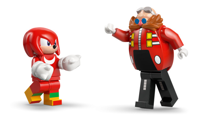 Knuckles vs. Dr. Eggman: Robotický oblek Egg Crusher