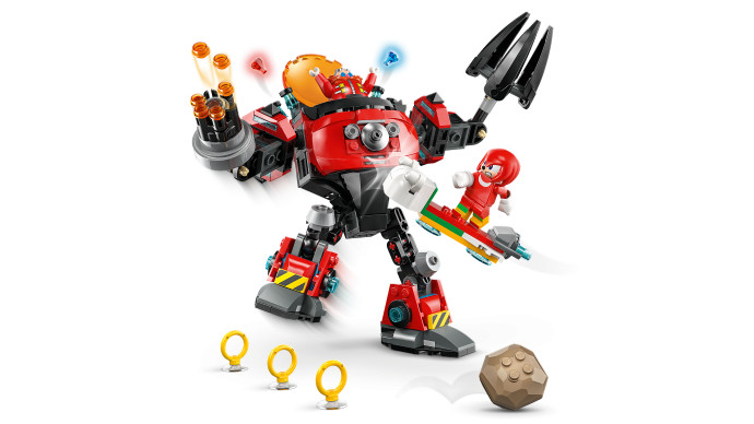Knuckles vs. Dr. Eggman: Robotický oblek Egg Crusher