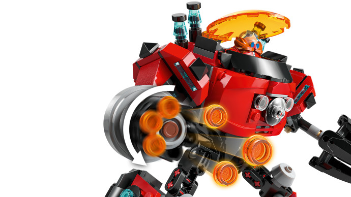 Knuckles vs. Dr. Eggman: Robotický oblek Egg Crusher