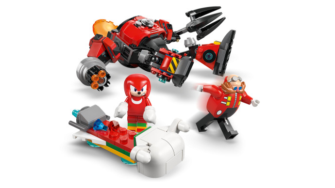 Knuckles vs. Dr. Eggman: Robotický oblek Egg Crusher