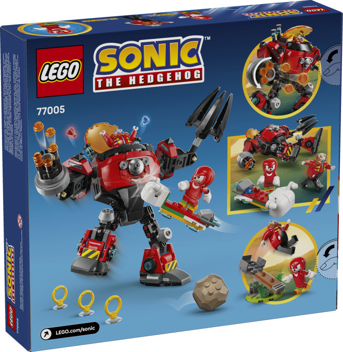 Knuckles vs. Dr. Eggman: Robotický oblek Egg Crusher