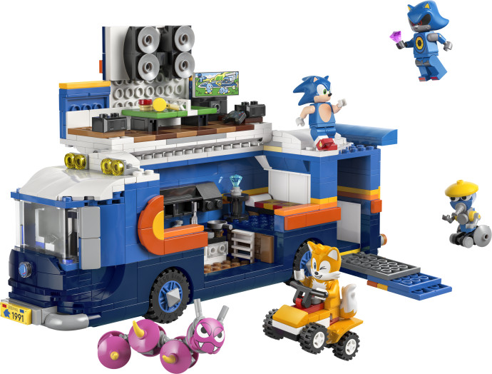 Velitelské vozidlo týmu Sonic