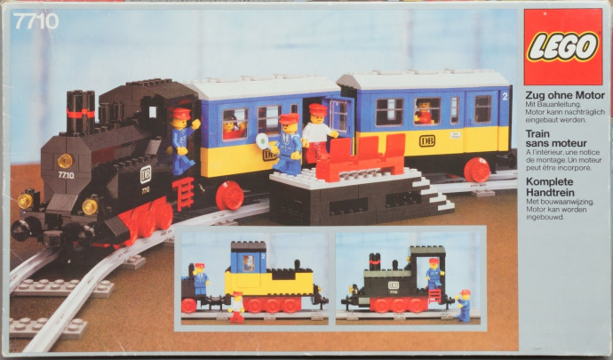 Push-Along Passenger Steam Train