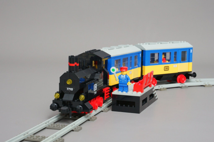 Push-Along Passenger Steam Train