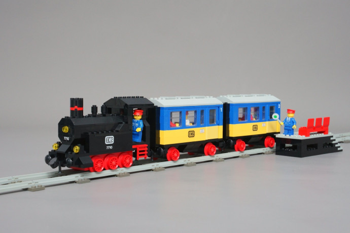 Push-Along Passenger Steam Train