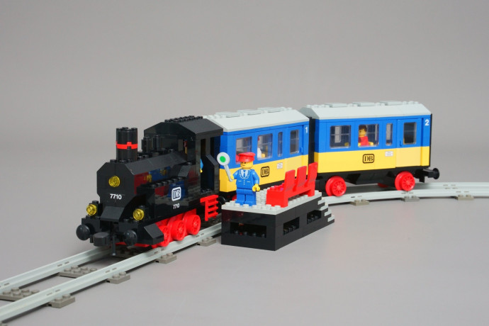 Push-Along Passenger Steam Train