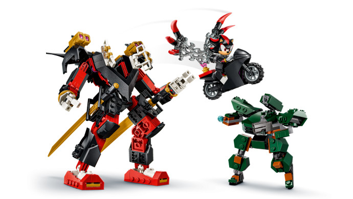 Shadowov robot vs. G.U.N. Trooper