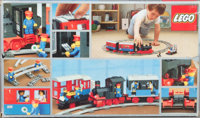 Push-Along Passenger Steam Train