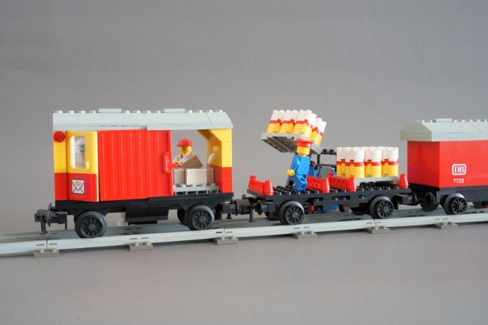 Steam Cargo Train Set