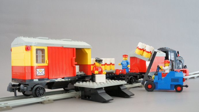Steam Cargo Train Set