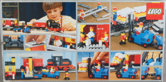 Steam Cargo Train Set