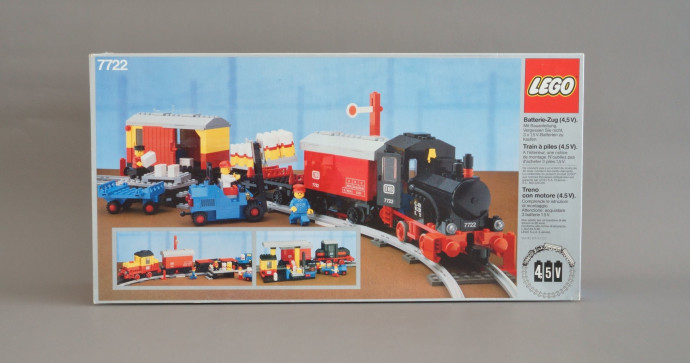 Steam Cargo Train Set