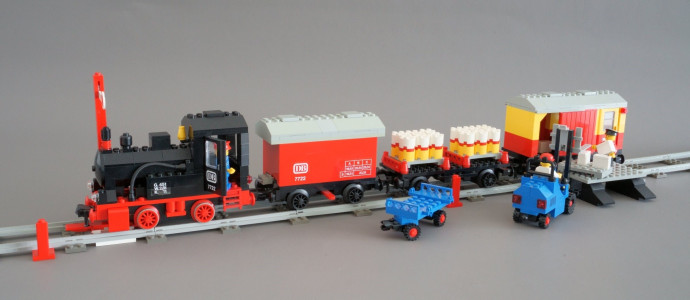 Steam Cargo Train Set