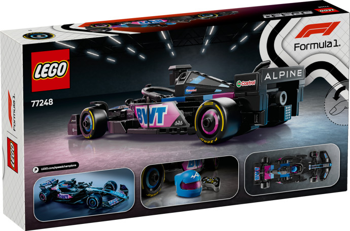 Pretekárske auto BWT Alpine F1® Team A524