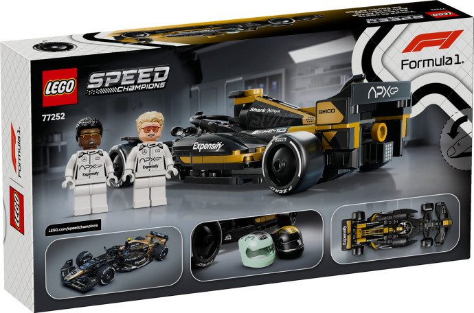 Závodní auto týmu APXGP z filmu F1®