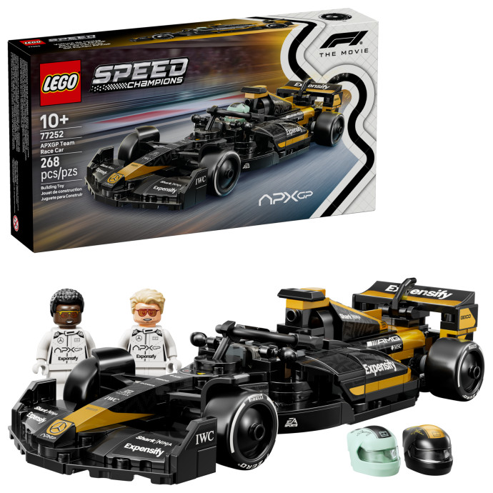 Závodní auto týmu APXGP z filmu F1®