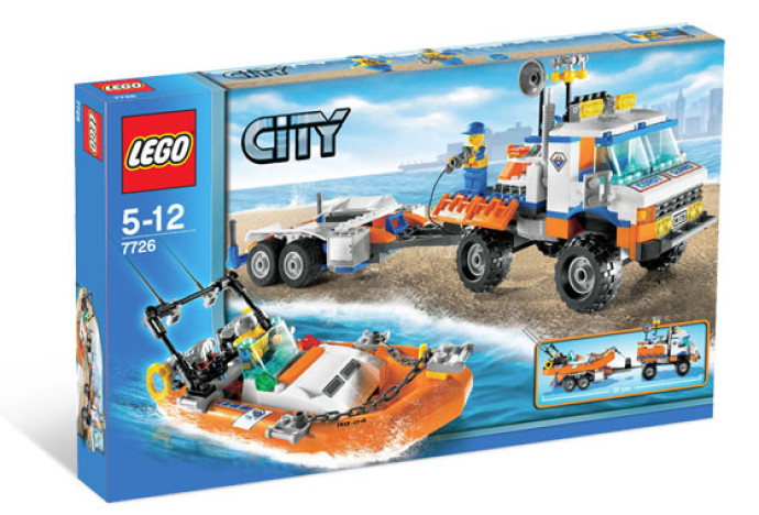 Coast Guard Truck with Speed Boat