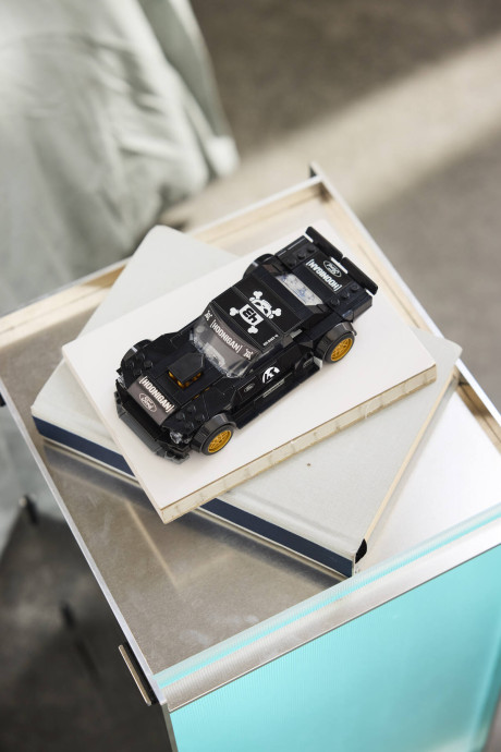 Ken Block a '65 Ford Mustang Hoonicorn V1