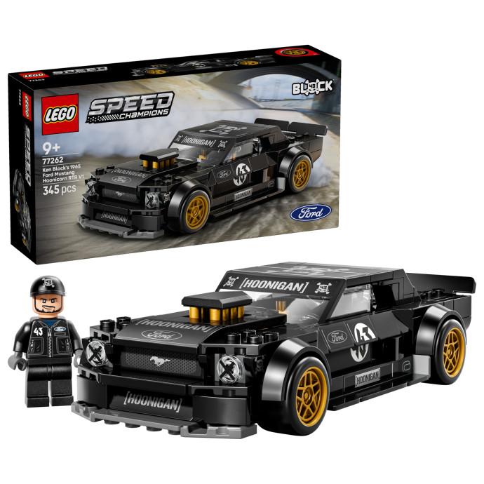 Ken Block a '65 Ford Mustang Hoonicorn V1