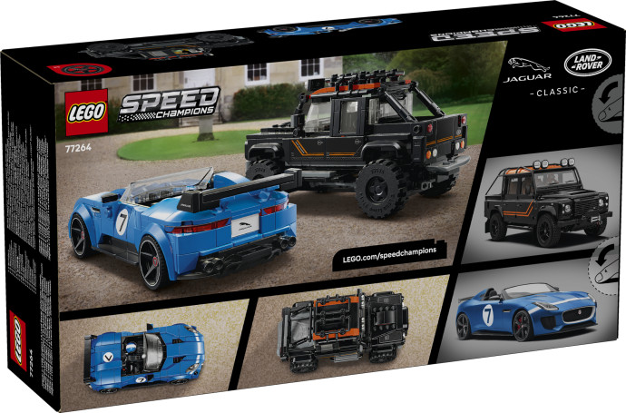 Jaguar Project 7 a Land Rover Defender